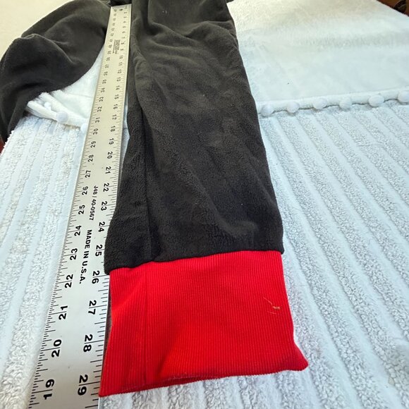 Tipsy Elves Women's Cozy Christmas Tree Toss Game Hooded Jumpsuit Large Green - Picture 8 of 10